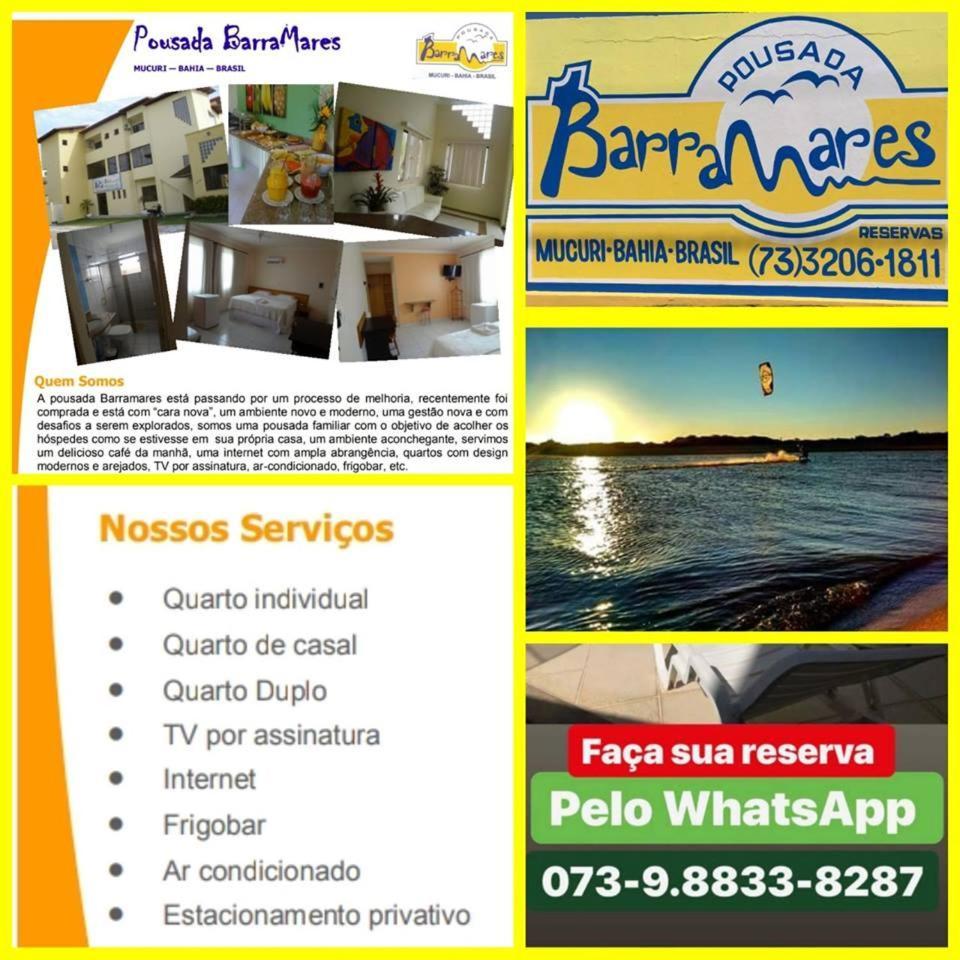 Pousada Barra Mares Mucuri Exteriér fotografie